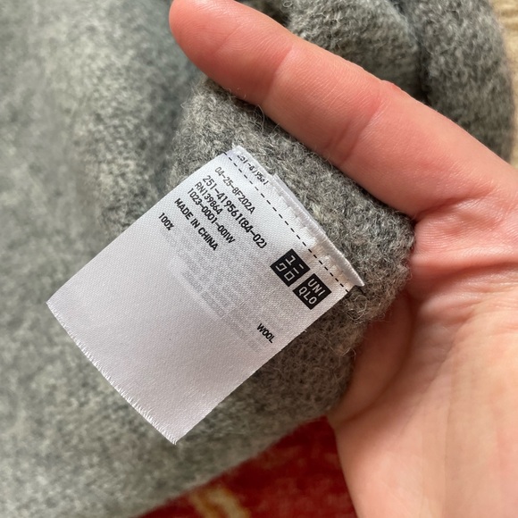 * SOLD* Uniqlo Wool Duster Cardigan - Picture 3 of 5